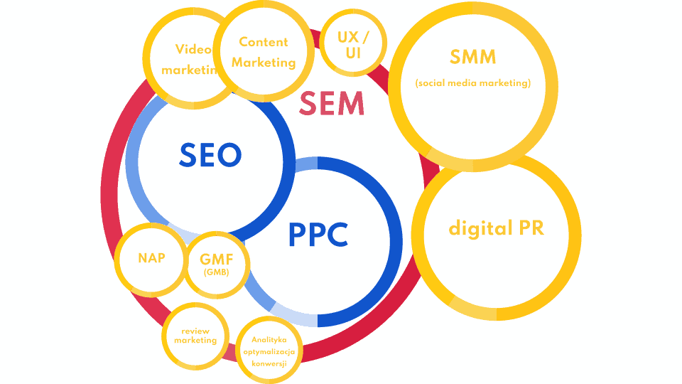 Podział SEM, opracowanie Tomasz Wieczorek